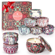 Aromatherapy Soy Wax Candle Set - 9 Fragrances