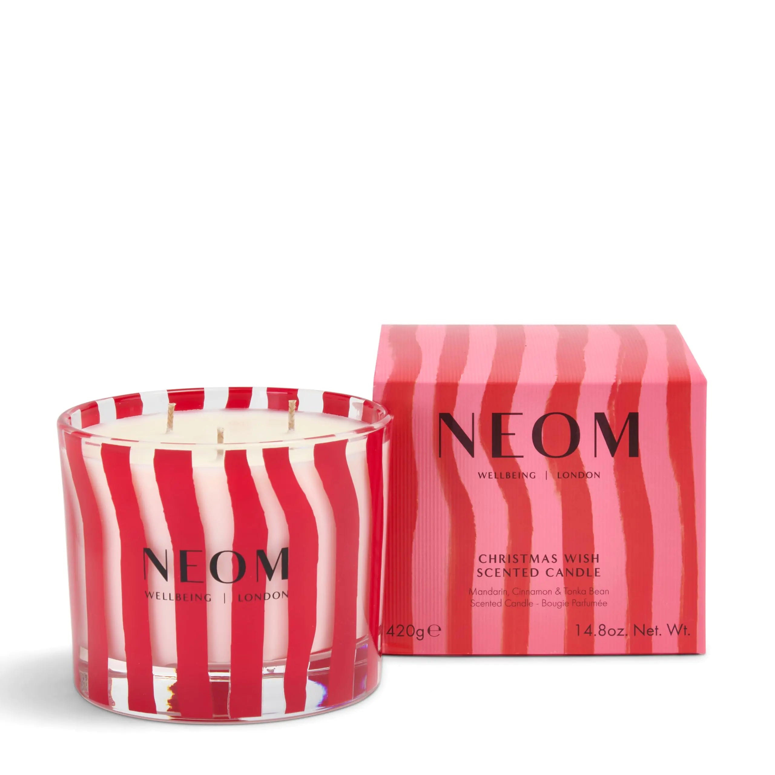 Festive Tranquility 3-Wick Candle | Mandarin & Cinnamon Aroma