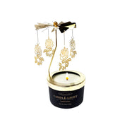 Valentines Day Gifts for HerKellys Custom Candles Birthday Gifts for WomenFunny Gifts for HerUnique Candle Gifts for ColleaguesMom and WifeBirthdayRotating Scented Candles(Rose).