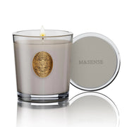 M&SENSE Natural Soy Wax Coconut Scented Aromatherapy Candle Gift for Women and Men - 9.2 oz | 50 Hours Burn Time Grey |Luxury Home Scented and Home Décor