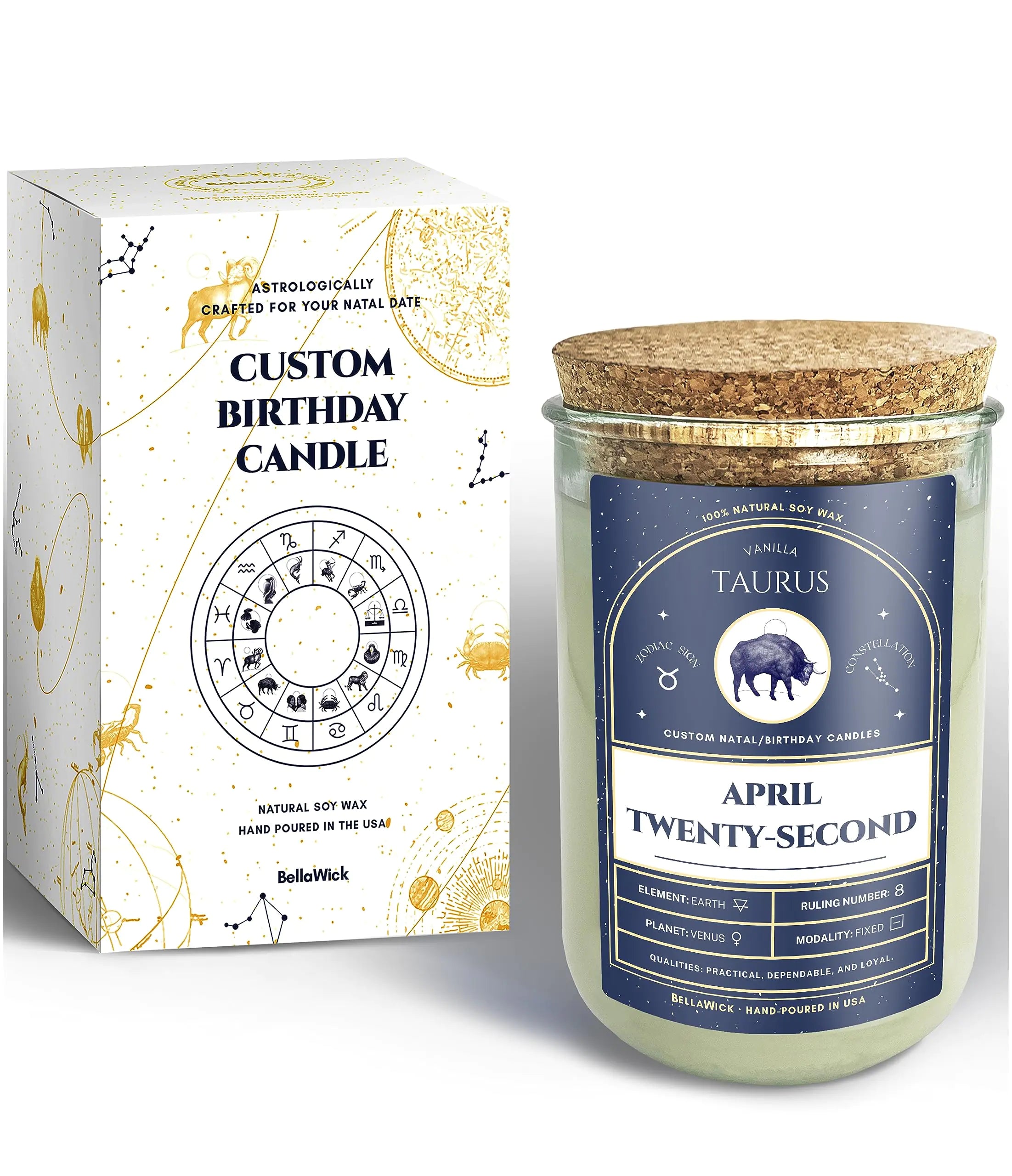 Astrological Zodiac Scented Candles