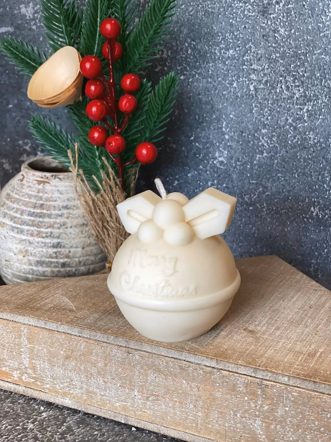 Holiday Bell Soy Candle