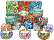 Alikiai Scented Candles Gifts for Women Candles for Home 12 Pack Soy Wax Candles Gifts Sets Birthday Gifts for Women Mom Best Friends Sister Colleague