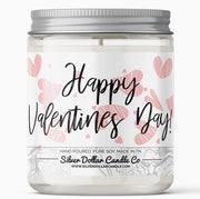Happy Valentines Day - Lavender Vanilla Scented Candle - A Love Letter in Fragrance