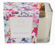 Luxurious Massage Oil Candle - White Tea & Violet