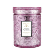 Voluspa Japanese Plum Bloom Small Candle Jar 5.5 oz 50 Hour Burn Time All Natural Wicks and Coconut Wax for Clean Burning Vegan Poured in The USA