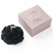 Mewealth Peony Candles Gifts for Women Soy Wax Aromatherapy Candle Room Decor Cute Flower Shaped Scented Candles Aesthetic Decorative (Eaglewood 3 Inch)