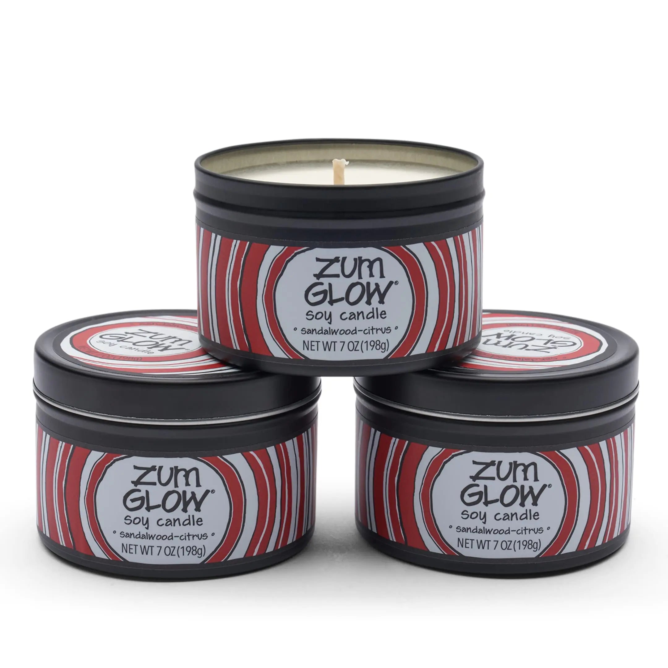 Indigo Wild Zum Glow Sandalwood-Citrus Candle