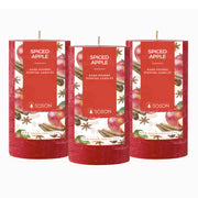 Autumn Whisper Apple Cinnamon Candle Trio