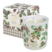 Holiday Pine Soy Wax Candle - 6oz Aromatic Christmas Gift