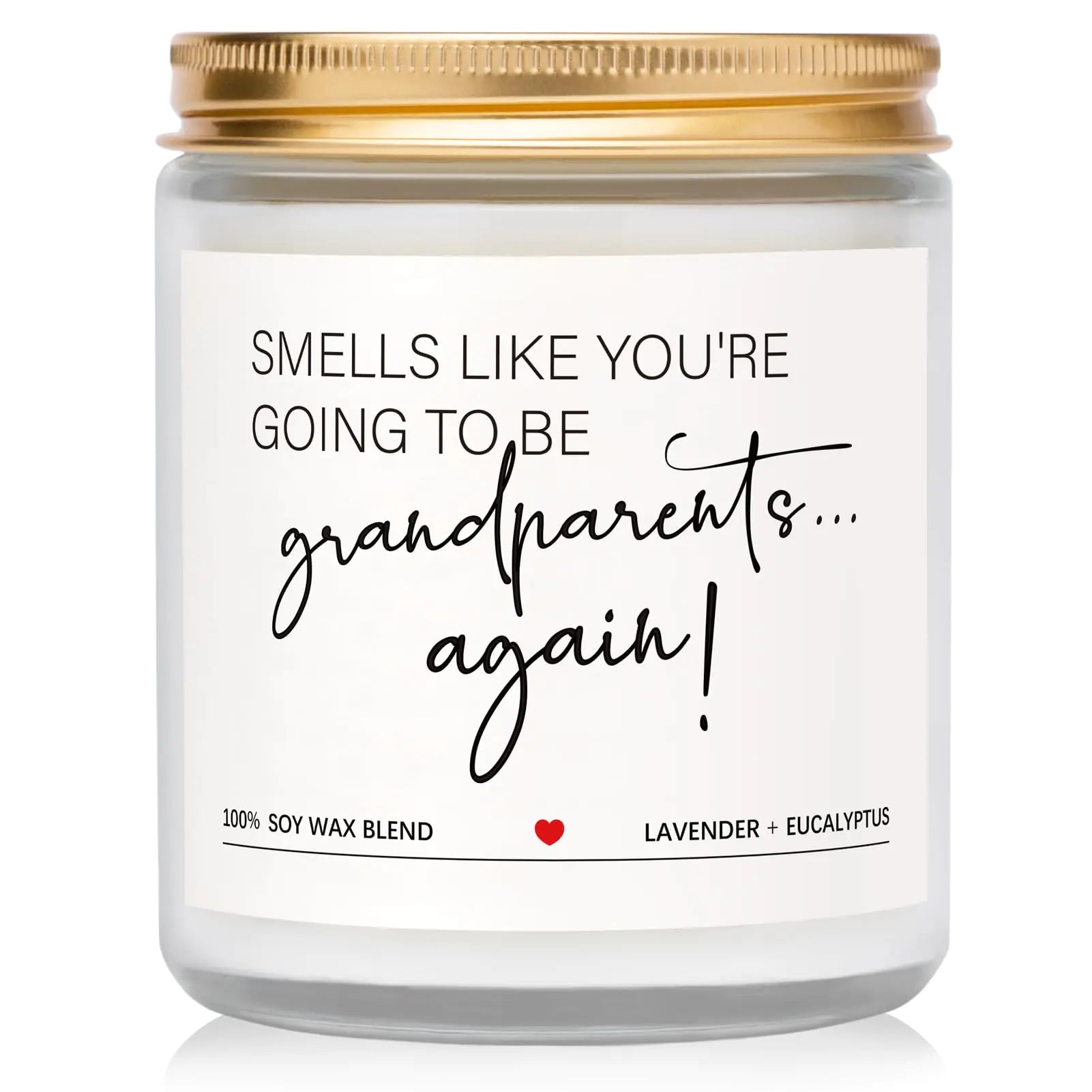 Lavender Scented Candles Pregnancy Reveal