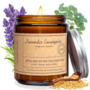 Lavender Eucalyptus Soy Wax Candle