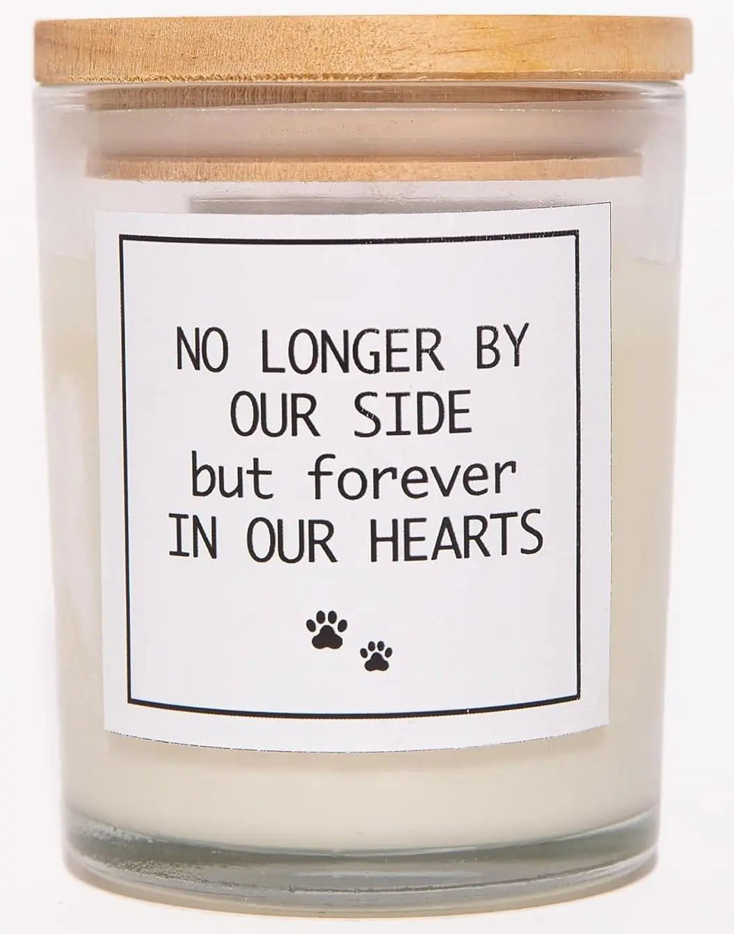Forever Heart Pet Memorial Candle